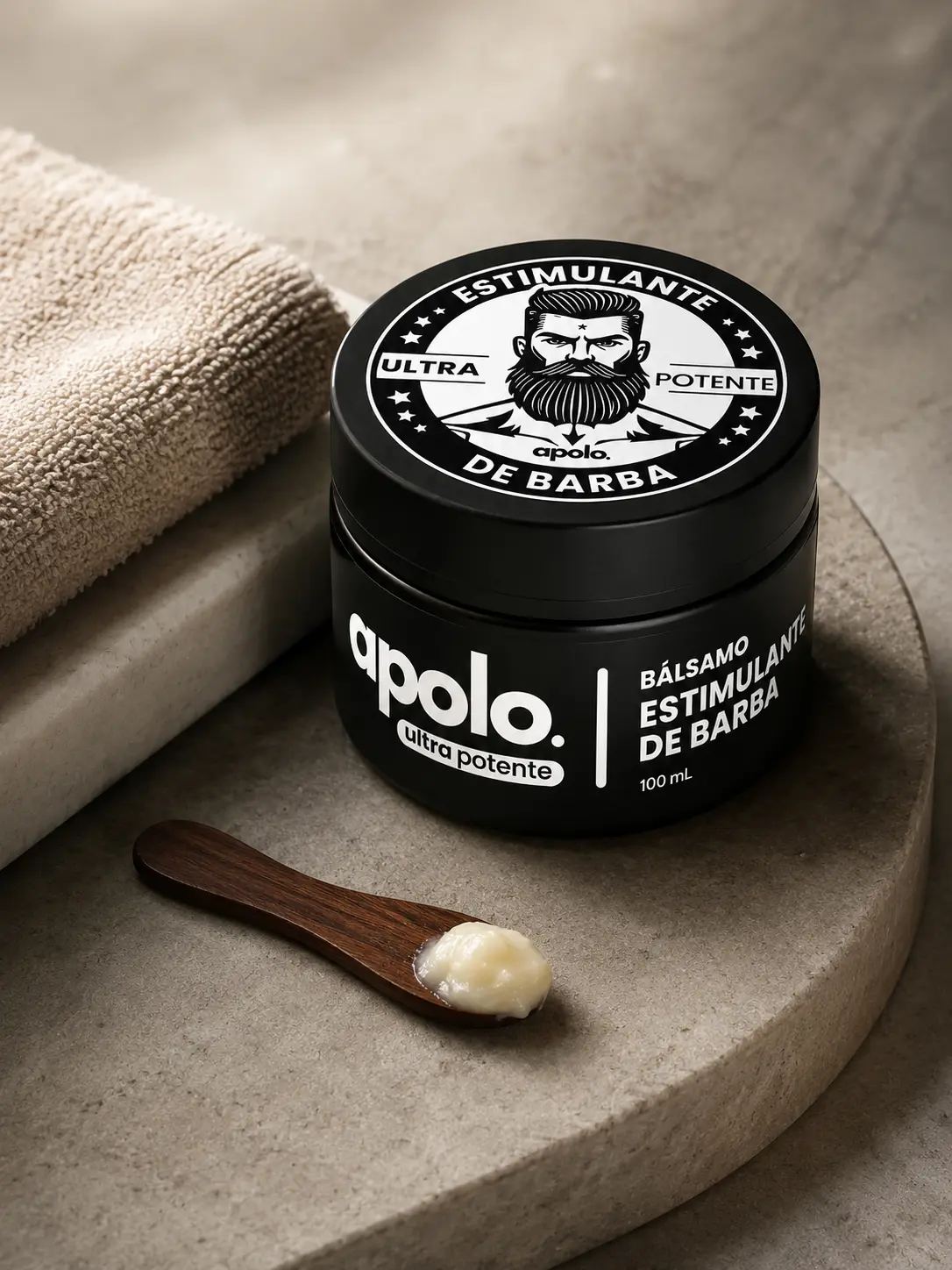 How to apply APOLO beard balm