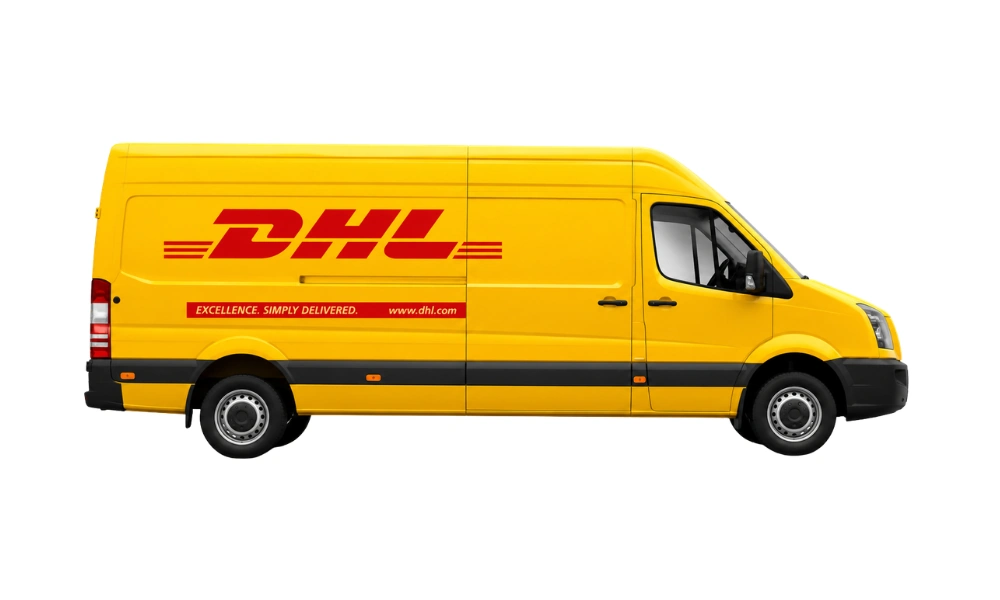 DHL delivery vehicle