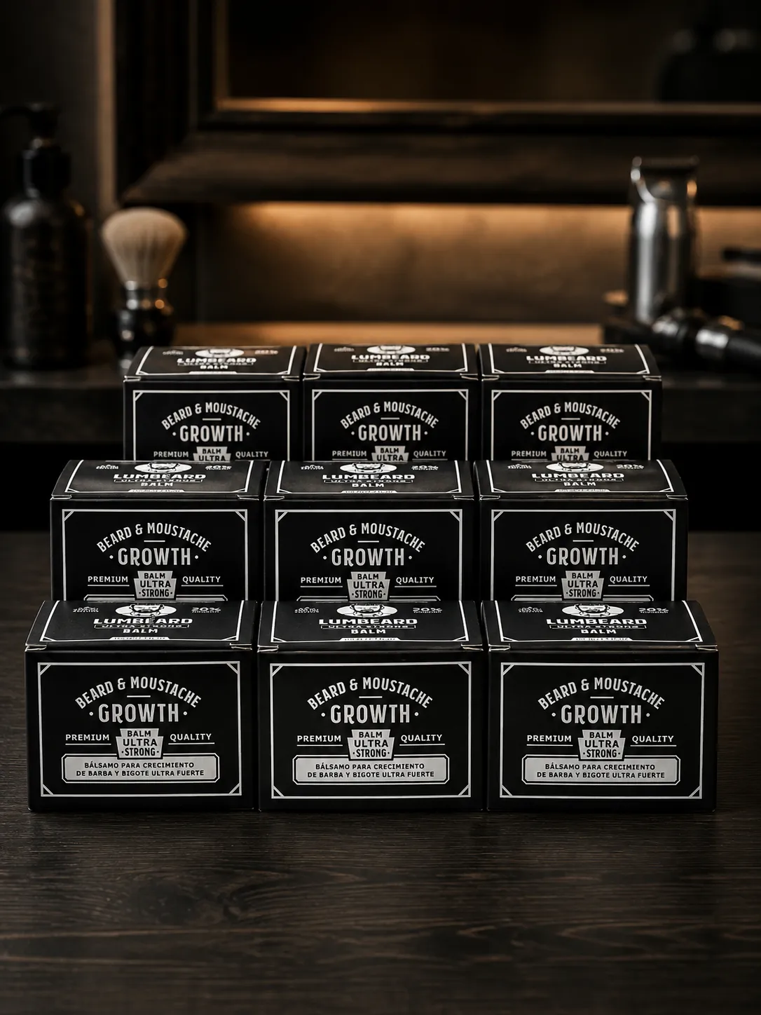 Beard growth balm application routine for consistent beard and mustache care